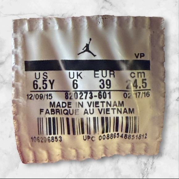 Kids Jordan Jumpman Team 2 size 6.5Y - Picture 7 of 7